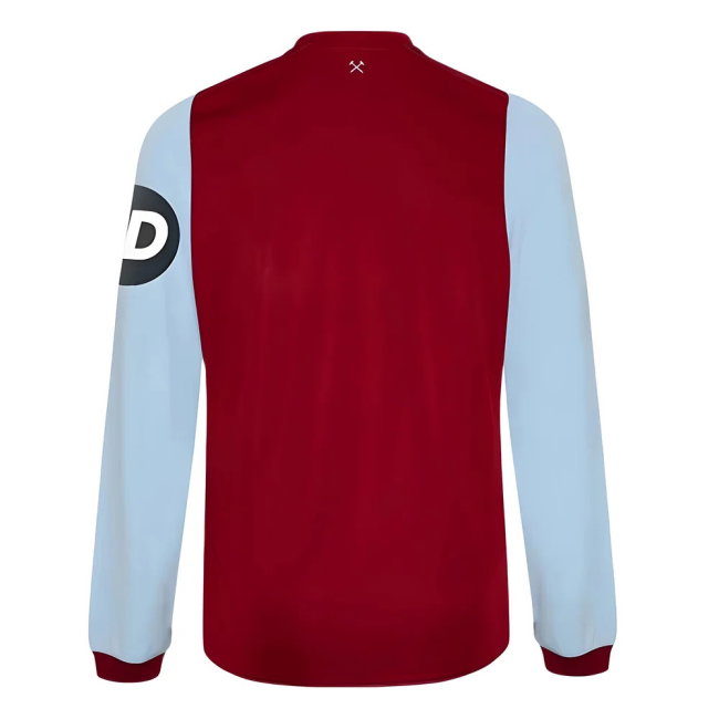 2023-2024 West Ham Long Sleeve Home Shirt (Kids) (ANTONIO 9)-SoccerKits Hub | Buy Soccer Jerseys Online